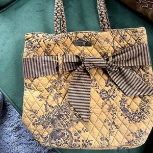 Quilted Toile Bag